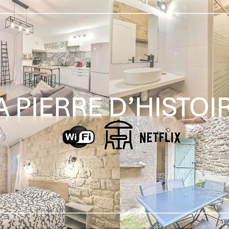 Ferienwohnung Hyper Centre Terrasse Wifi La Pierre D'Histoire Beaucaire  Exterior foto